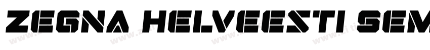 Zegna Helveesti Semi字体转换